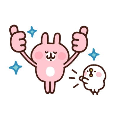 Piske和Usagi 一起動起來