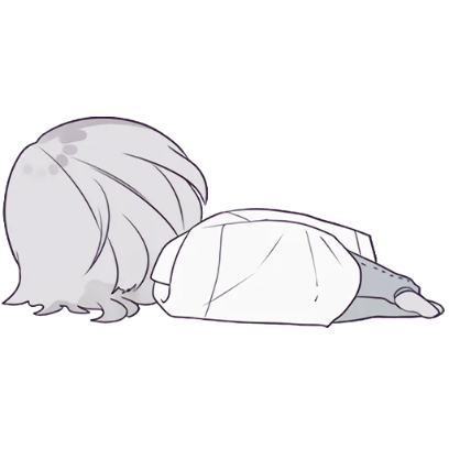 sleep on side sticker