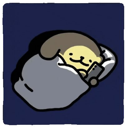 good night sticker