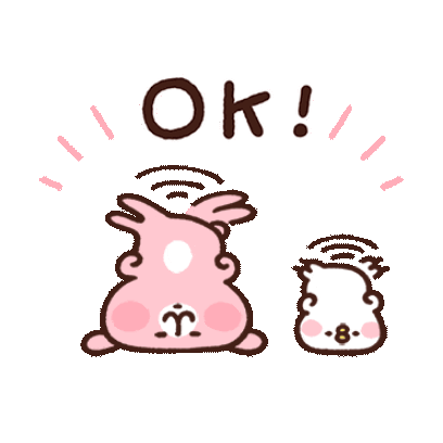 ok! 一 一 sticker
