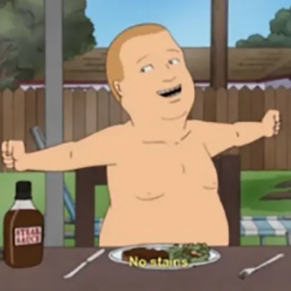 Bobby Hill Essential sticker