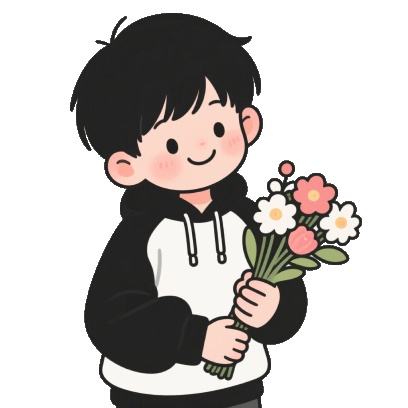 送花 sticker