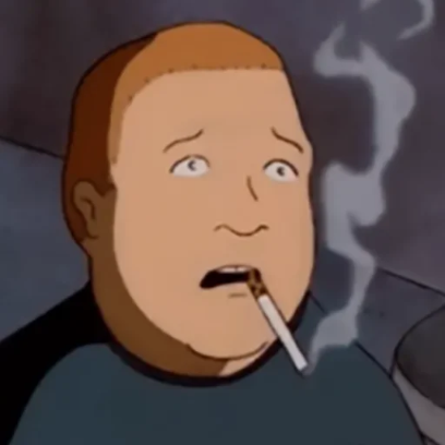 Bobby Hill Essential sticker