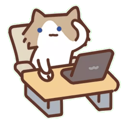 月薪猫一 4 sticker