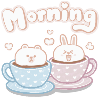morning sticker