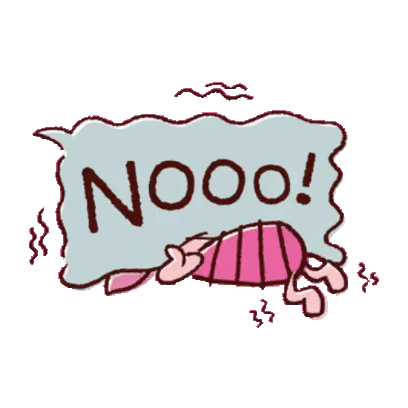 nooo sticker