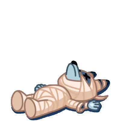 dying sticker
