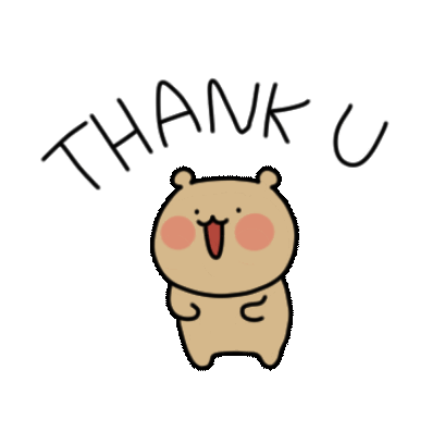 thank you sticker
