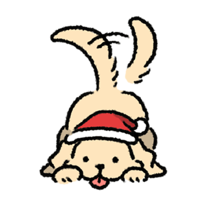 Let's go! The Arctic Express Dog is departing! 4 sticker