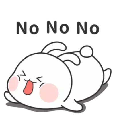 no no no sticker