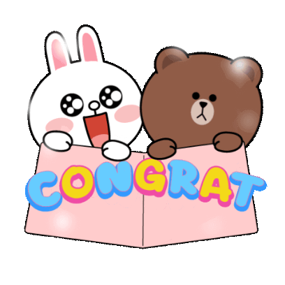 congrat sticker