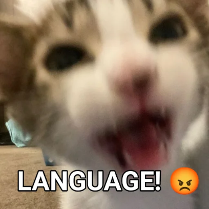 language! sticker