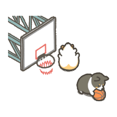 basketball corgi 18 sticker