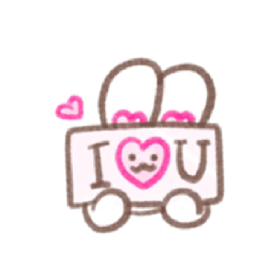 BUNNY IN-LOVE 18 sticker