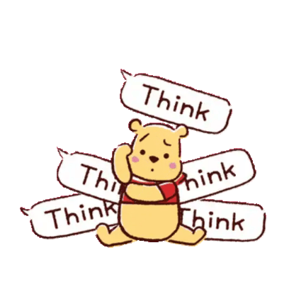 think sticker