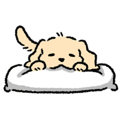 Let's go! The Arctic Express Dog is departing! 26 sticker