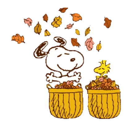 leaves sticker