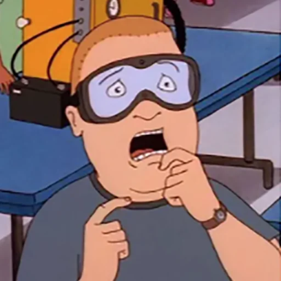 Bobby Hill Essential sticker