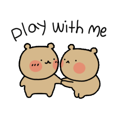play with me sticker