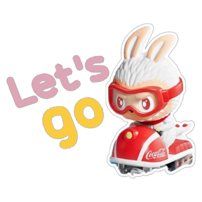 let's go sticker