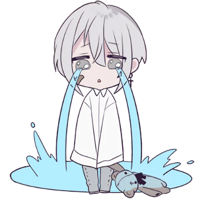 cry sticker