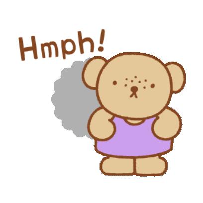 hmph! sticker