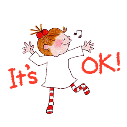 it's ok sticker