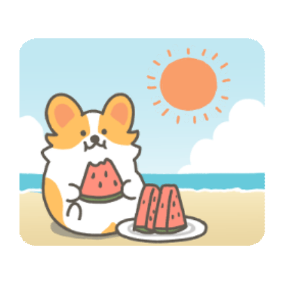 summer sticker