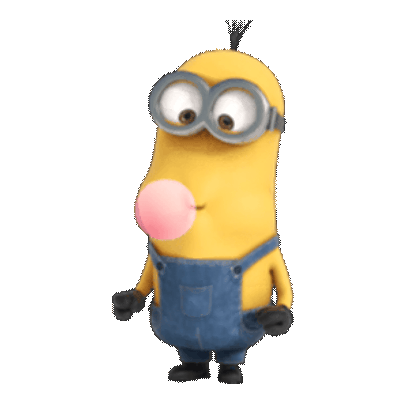 minions animtated 23 sticker