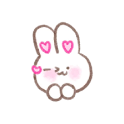 BUNNY IN-LOVE 11 sticker