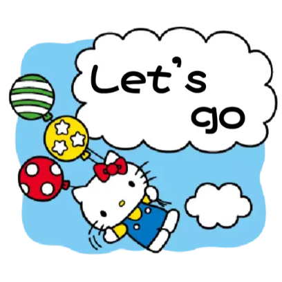 let's go sticker