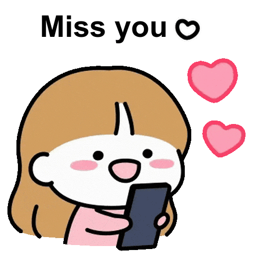 miss you sticker