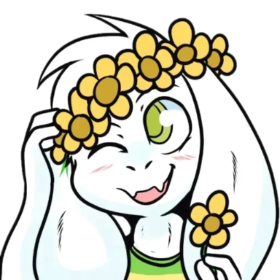 ASRIEL DREEMURR UNDERTALE 12 sticker