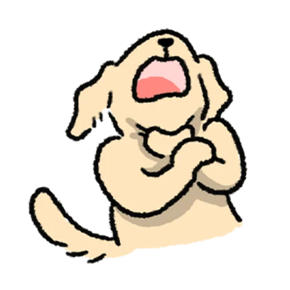 Let's go! The Arctic Express Dog is departing! 23 sticker