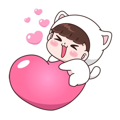 大大的爱心 sticker