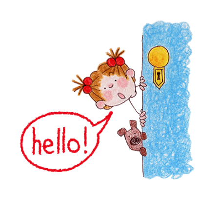 hello! sticker