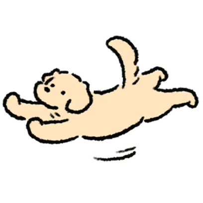 Let's go! The Arctic Express Dog is departing! 17 sticker