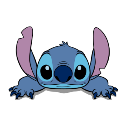 lie down sticker