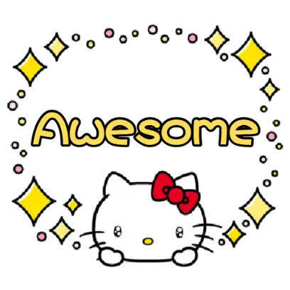awesome sticker