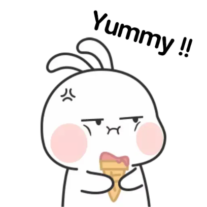 yummy! sticker