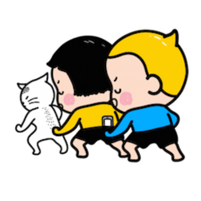 line up sticker
