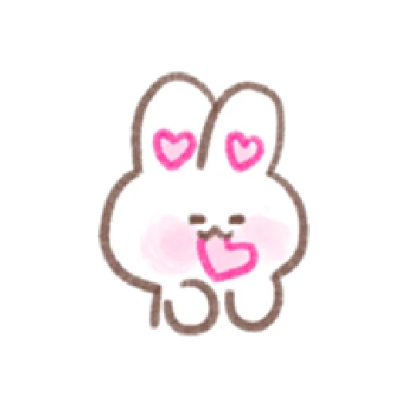 BUNNY IN-LOVE 14 sticker
