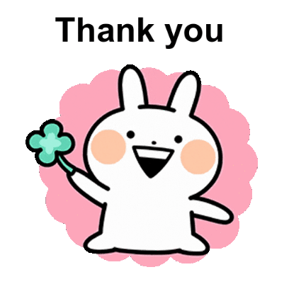 thank you sticker