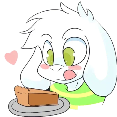 ASRIEL DREEMURR UNDERTALE 21 sticker