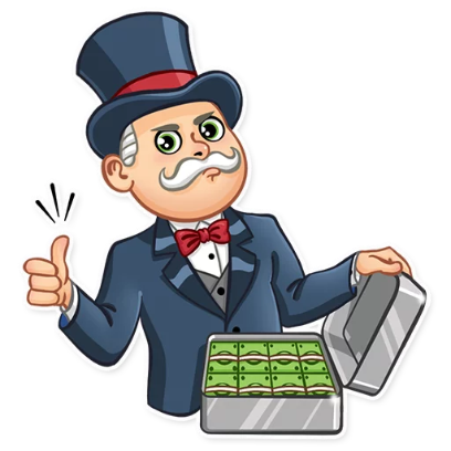 money is good sticker