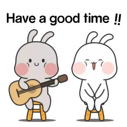 have a good time sticker
