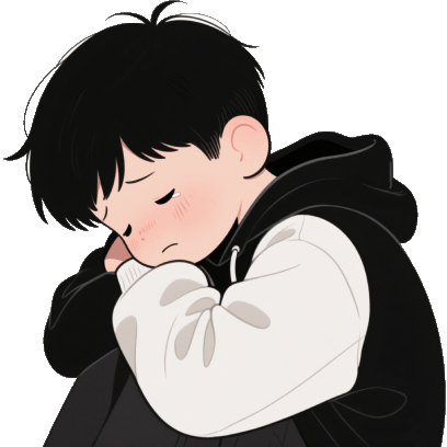 孤独 sticker