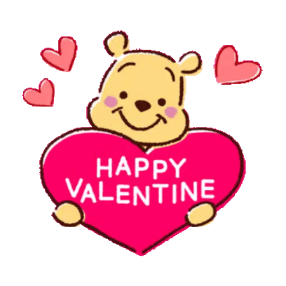 happy valentine sticker