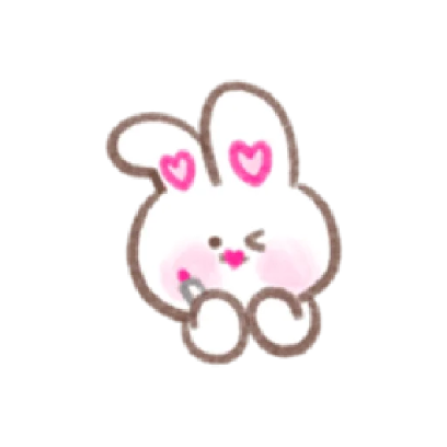 BUNNY IN-LOVE 19 sticker