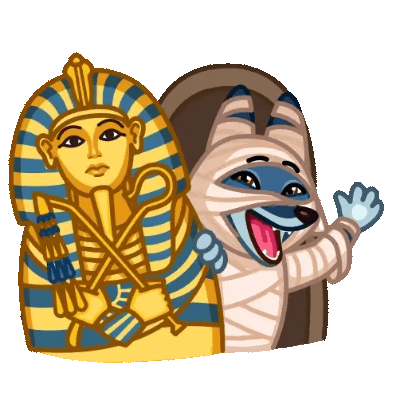 mummy sticker